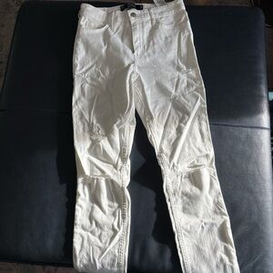 Hollister Distressed White Women’s Jeggings
